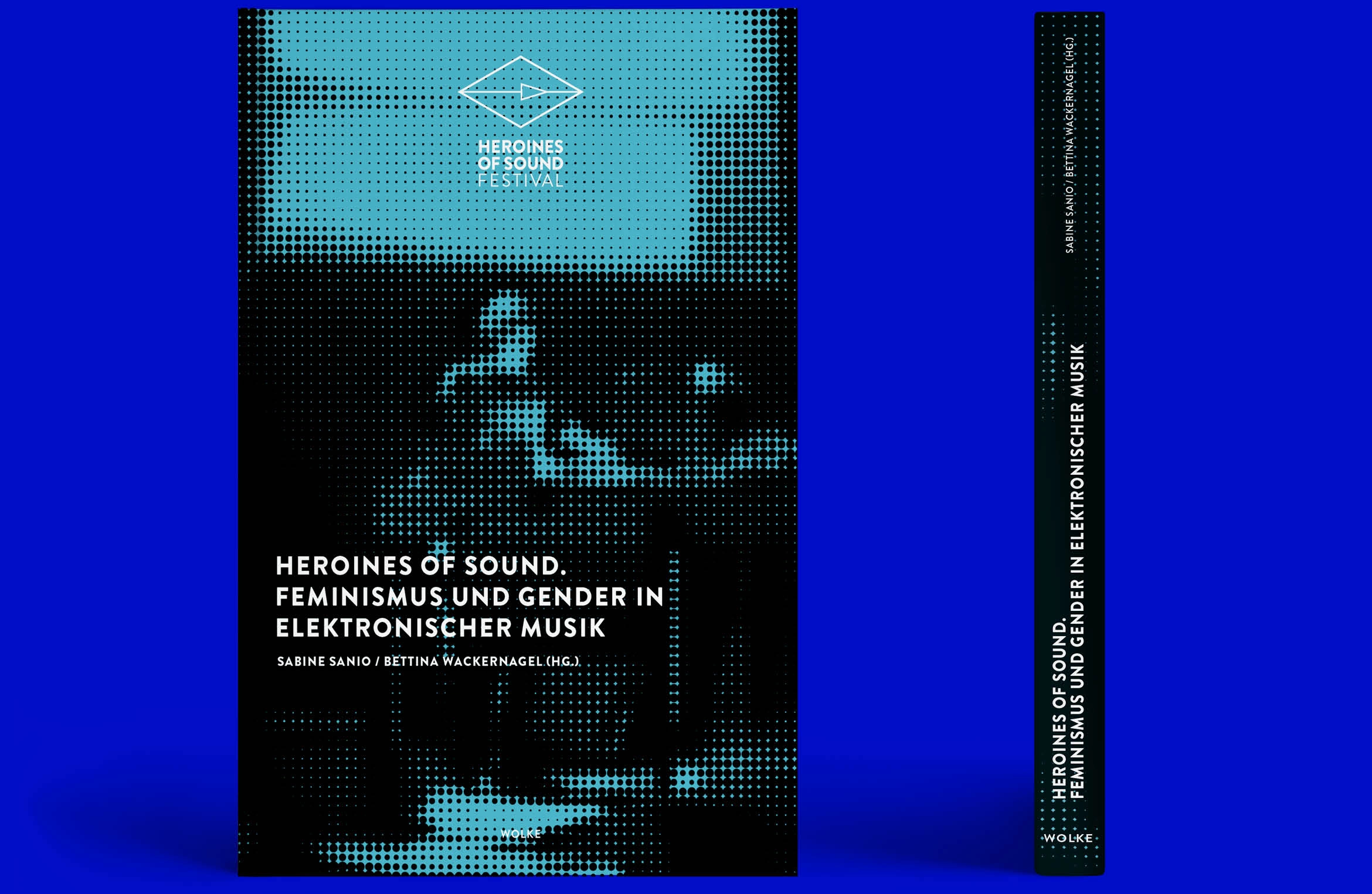 Modernes Buchdesign für „Heroines of Sound“: Eine übersichtliche Gestaltung für das Standardwerk zu Feminismus und Gender in elektronischer Musik.