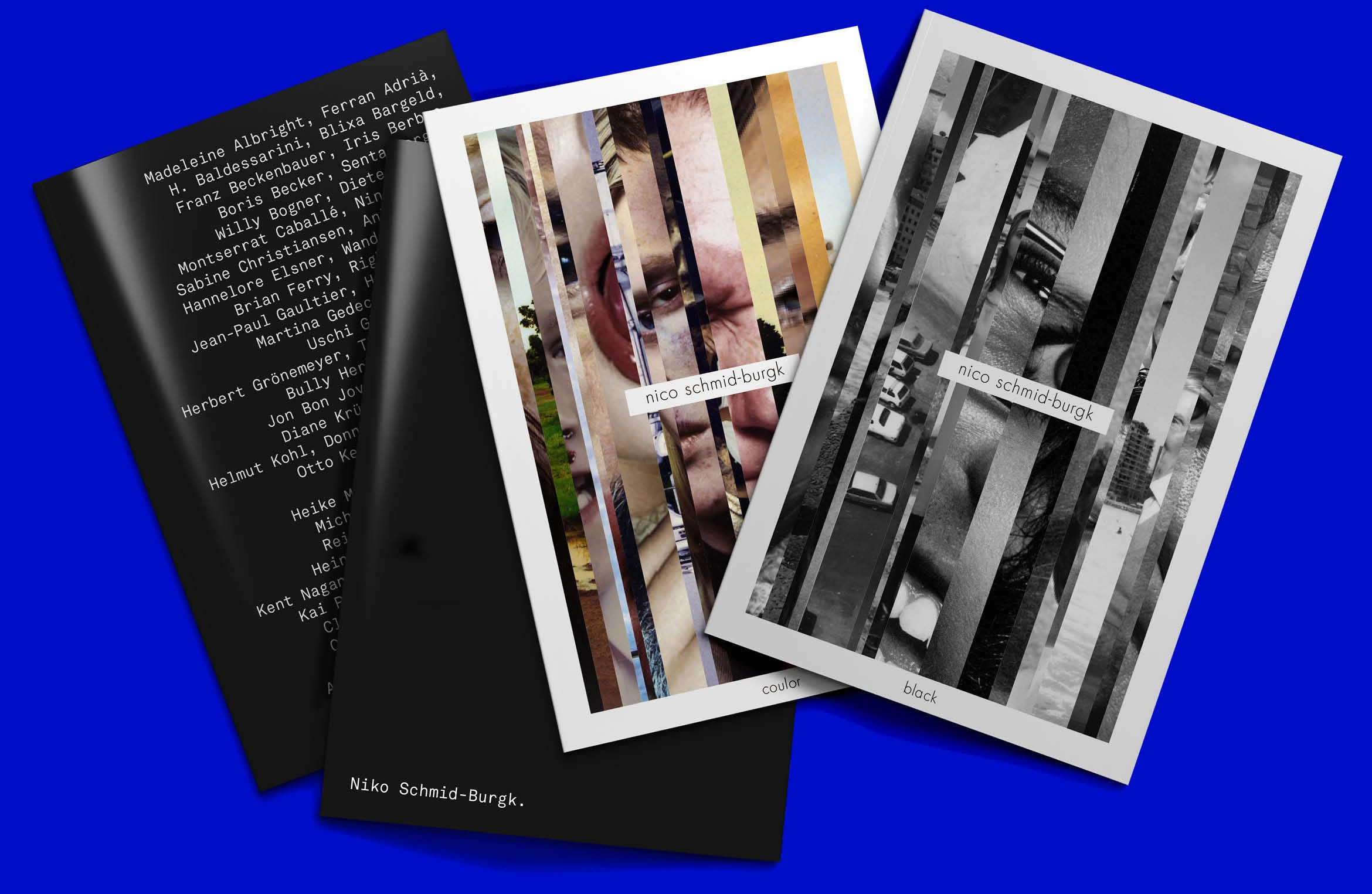 Individuelles Akquisetool für Niko Schmid-Burgk: Hochwertiges Hardcover-Konzept, das durch bewusst reduziertes Cover-Design die Exzellenz des Fotografen betont.